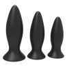 Blackdoor No. 11 Duo-Plugs S Pleasures Schwarz (3 pcs)