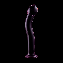 NEBULA SERIES BY IBIZA - MODELL 18 DILDO BOROSILIKATGLAS ROSA 18.5 CM -O- 3.5 CM