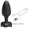 PRETTY LOVE - VARIAN ANAL PLUG MIT LED-LICHT SCHWARZ 10,8 CM
