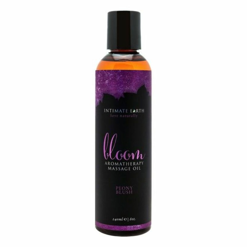 Erotisches Massageöl Intimate Earth Bloom Rosa Blumen (240 ml)