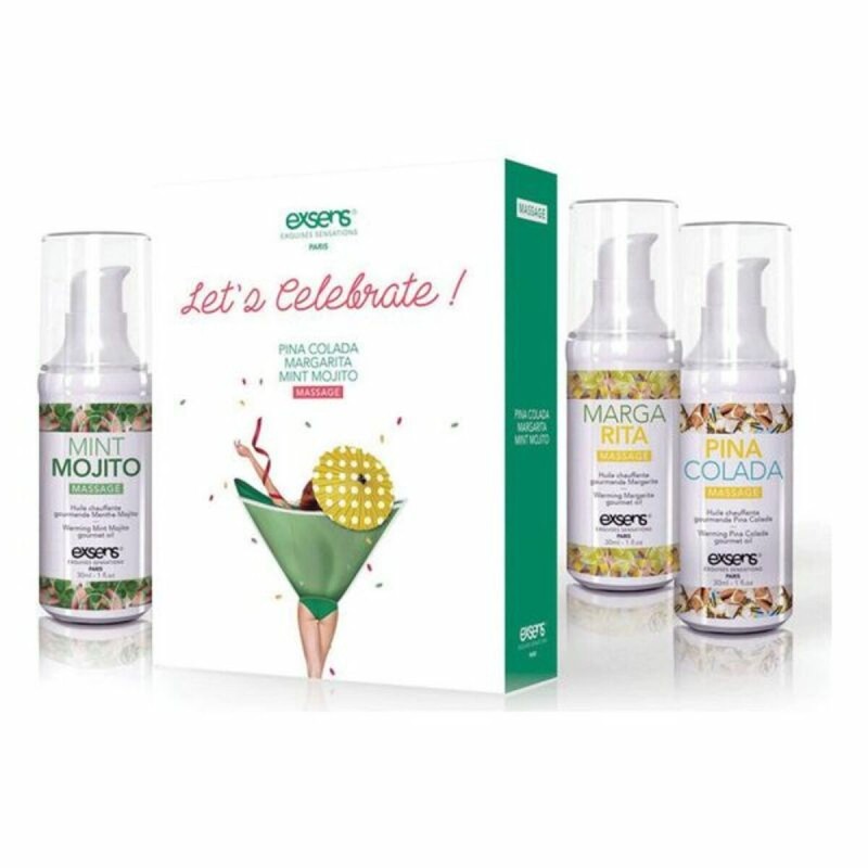 Aroma-Massage-Öl Exsens Let's Celebrate (3 pcs)