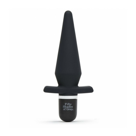 Vibrating Analplug Fifty Shades of Grey FIF134 Schwarz