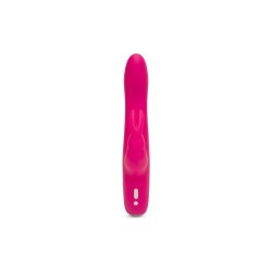 Slimline Curve Rabbit-Vibrator Happy Rabbit 05855 Rosa