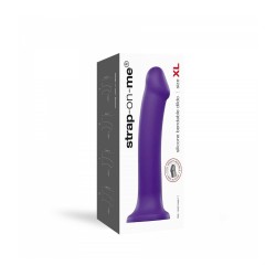 Dildo Strap-on-me Purple Silikon XL Lila