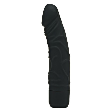 Klassischer Originalvibrator Schwarz Get Real by Toyjoy Schwarz Creme