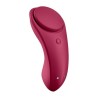 Massagegerät für Paare Satisfyer LITTLE SECRET WINE Rot