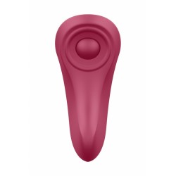 Massagegerät für Paare Satisfyer LITTLE SECRET WINE Rot