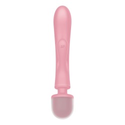 Dual Stimulationsvibrator Satisfyer Triple Lover Rosa