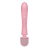 Dual Stimulationsvibrator Satisfyer Triple Lover Rosa