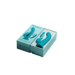 Dual Stimulationsvibrator FemmeFunn Pirouette türkis