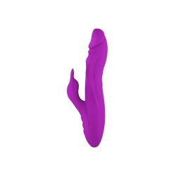 Dual Stimulationsvibrator FemmeFunn Booster Rabbit Lila