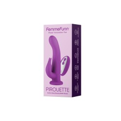 Dual Stimulationsvibrator FemmeFunn Pirouette Lila