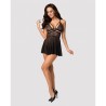 Babydoll Obsessive 838-BAB-1 Schwarz S/M