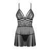 Babydoll Obsessive 838-BAB-1 Schwarz L/XL