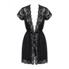 Kittel Obsessive PEIGNOIR Schwarz S/M