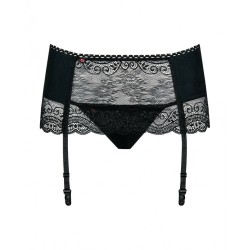 Strumpfband Obsessive Miamor garter belt S/M Schwarz