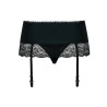 Strumpfband Obsessive Miamor garter belt S/M Schwarz