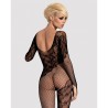 Bodystocking F210 (Einheitsgröße) Ganzkörperbody Obsessive F210 S/M/L Schwarz