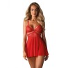 Babydoll Obsessive 838-BAB-3 Rot S/M