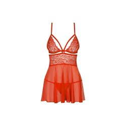 Babydoll Obsessive 838-BAB-3 Rot S/M