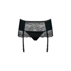 Strumpfband Obsessive Miamor L/XL Schwarz