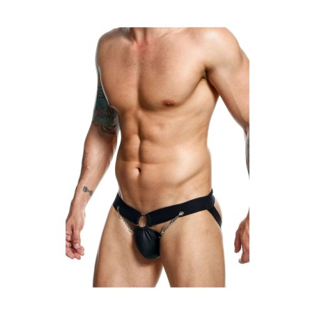 Tanga Mob Eroticwear Schwarz