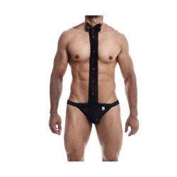 Tanga Mob Eroticwear Schwarz S/M