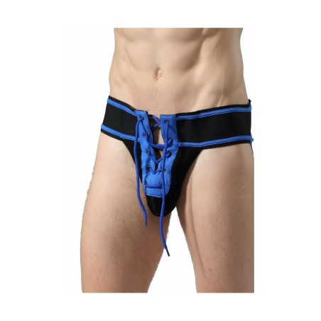 Tanga Mob Eroticwear Blau M