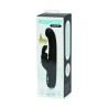 Slimline G-Spot Rabbit-Vibrator Happy Rabbit G-Spot Schwarz