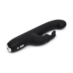 Slimline G-Spot Rabbit-Vibrator Happy Rabbit G-Spot Schwarz