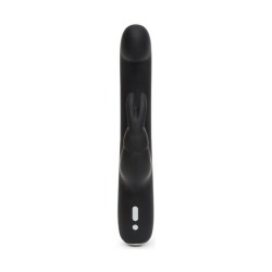 Slimline G-Spot Rabbit-Vibrator Happy Rabbit G-Spot Schwarz