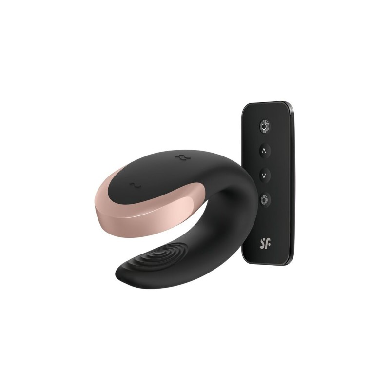 Massagegerät für Paare Satisfyer Double Love Schwarz