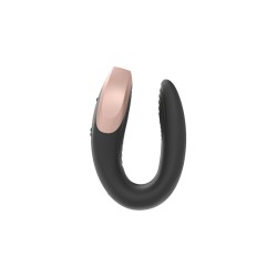 Massagegerät für Paare Satisfyer Double Love Schwarz