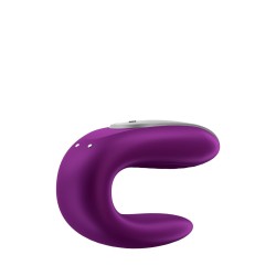 Massagegerät für Paare Satisfyer Double Fun Lila