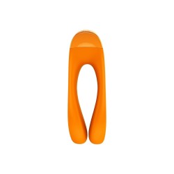 Massagegerät für Paare Satisfyer Candy Cane Orange