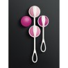 Weighted Kegel Training Liebeskugeln-Set Gvibe Geisha Mini Pink