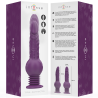 INTENSE - TATUM MULTIFUNKTIONSVIBRATOR MIT AUF- UND ABVIBRATION 24 CM LILA