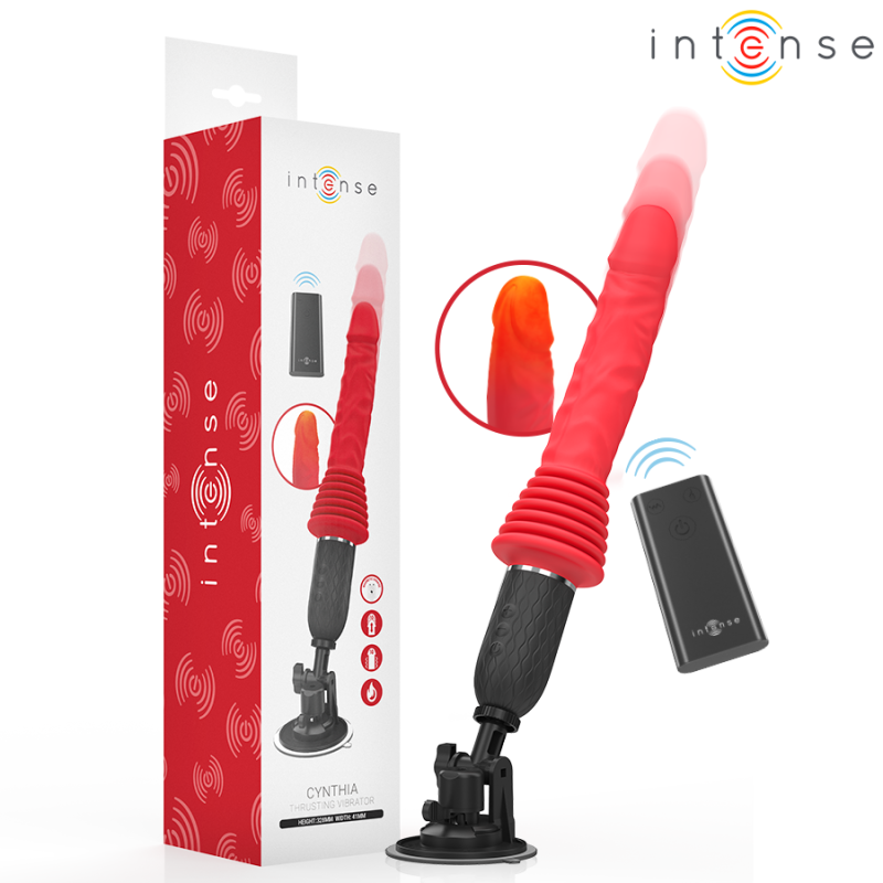 INTENSE - CYNTHIA STOSSVIBRATOR MIT FERNBEDIENUNG