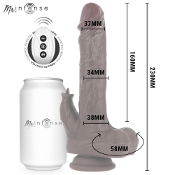MR INTENSE – MORGAN REALISTISCHER PENIS MIT FERNBEDIENUNG 23 CM – O – 3,5 CM