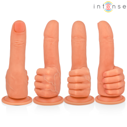 INTENSE - BENDER G-SPOT STIMULATOR FLEXIBLE HAND 11,3 CM