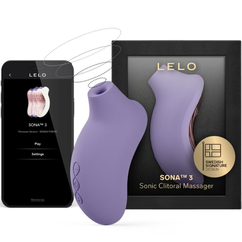 LELO - SONA 3 SONIC CLITORAL MASSAGER VIOLET DUSK