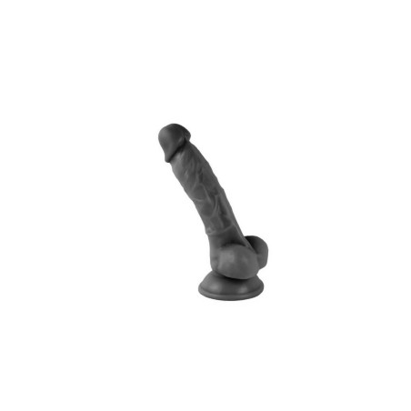 Natürliches Dildo VSCNOVELTY Schwarz 19 cm