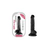 Natürliches Dildo VSCNOVELTY Schwarz 17,8 cm