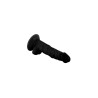 Natürliches Dildo VSCNOVELTY Schwarz 17,8 cm