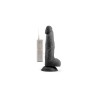 Natürliches Dildo VSCNOVELTY Schwarz 22 cm