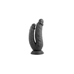 Natürliches Dildo VSCNOVELTY Schwarz 21 cm