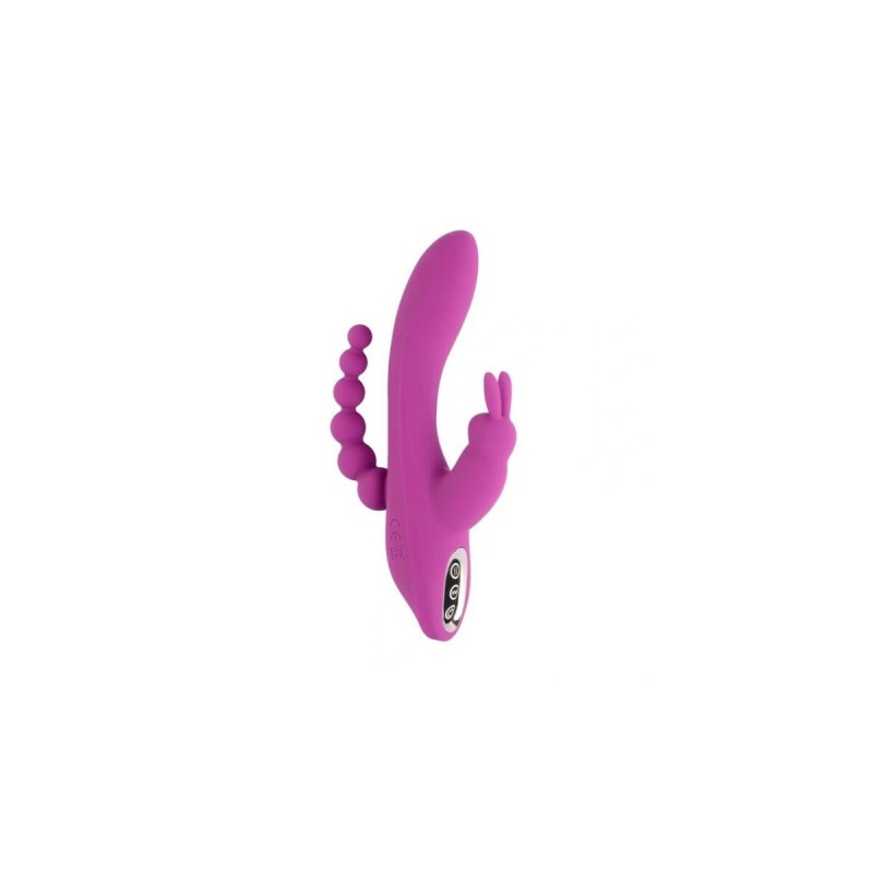 Dual Stimulationsvibrator VSCNOVELTY Lila