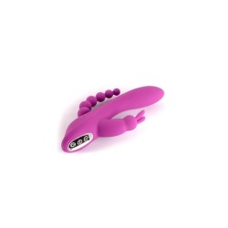 Dual Stimulationsvibrator VSCNOVELTY Lila