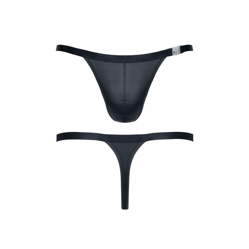 Tanga Demoniq Schwarz XL