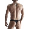 Tanga Demoniq Schwarz XL